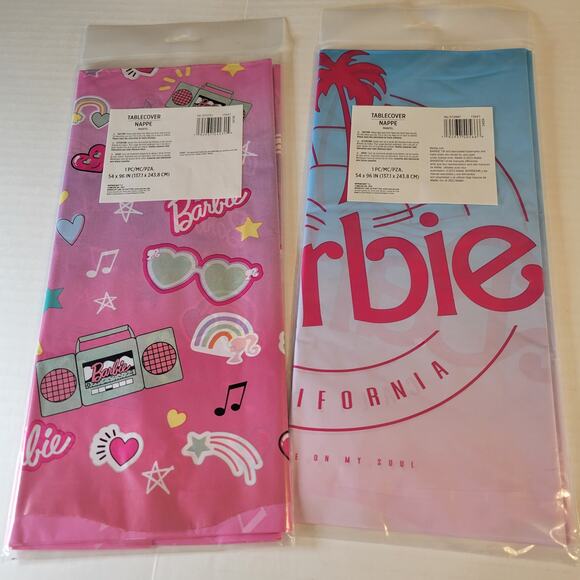 Barbie Party Supply Decorations Banner Balloons Cups Napkins Headbands Huge Lot - Picture 4 of 16